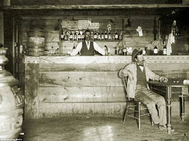 19th century saloon