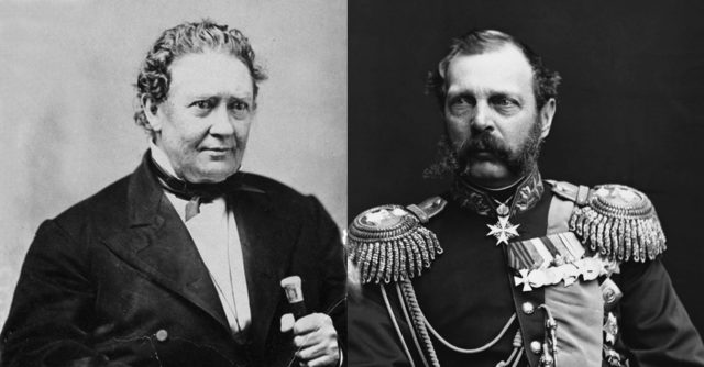 Chief Justice Edward Ryan and Czar Alexander II
